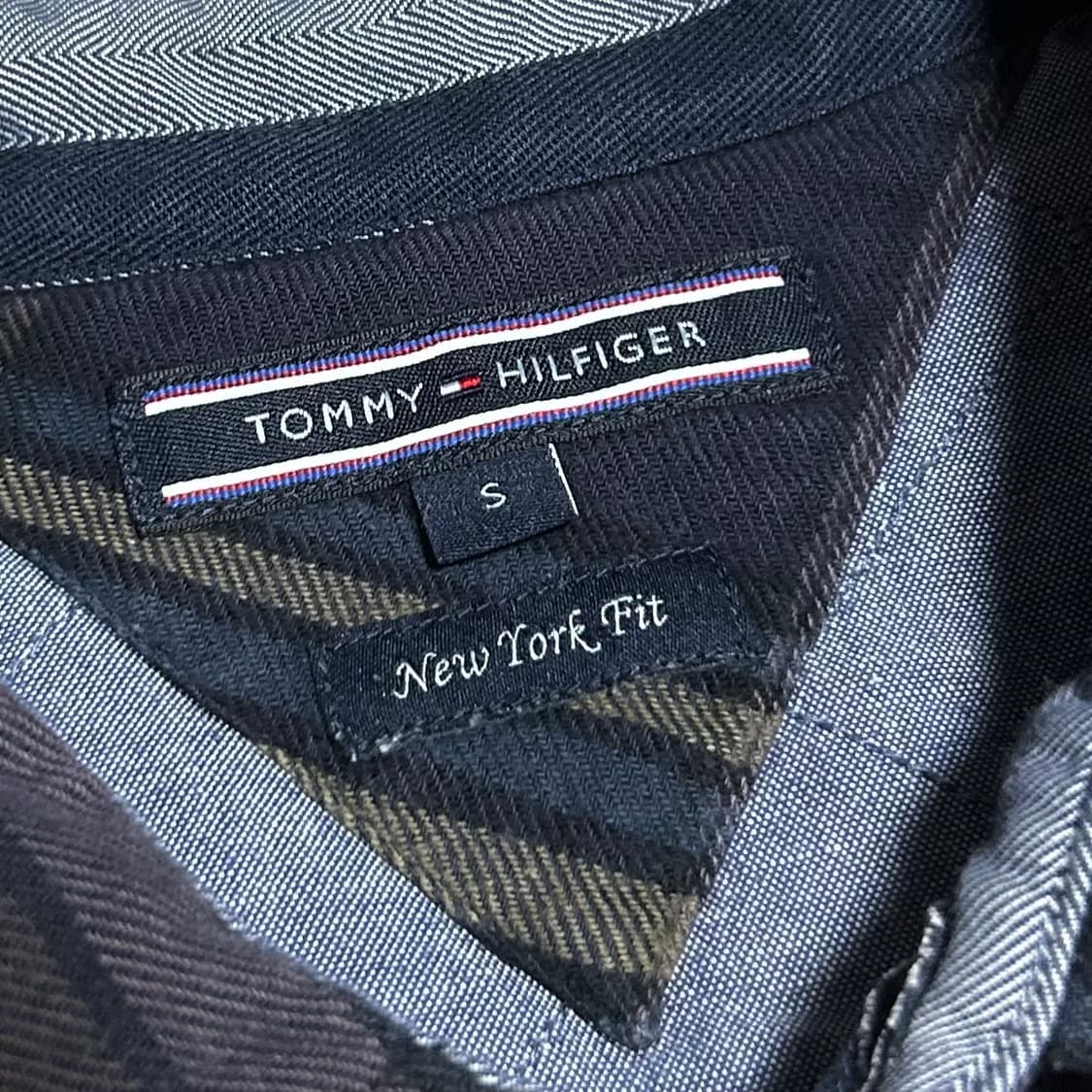 [M] Tommy 타미힐피거 빈티지 플란넬 누빔 체크셔츠 상품이미지3