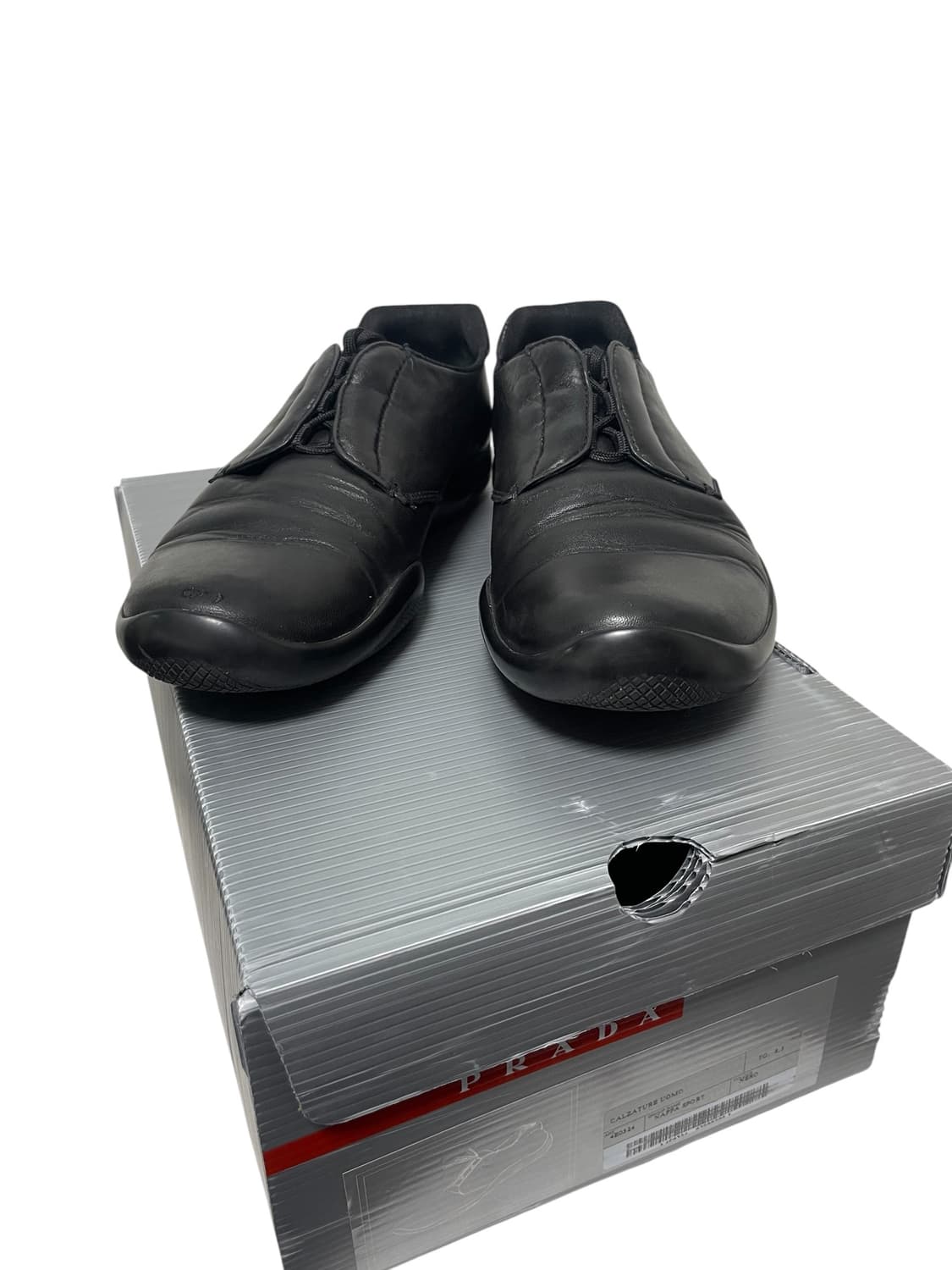 prada sport, race up derby shoes 상품이미지5