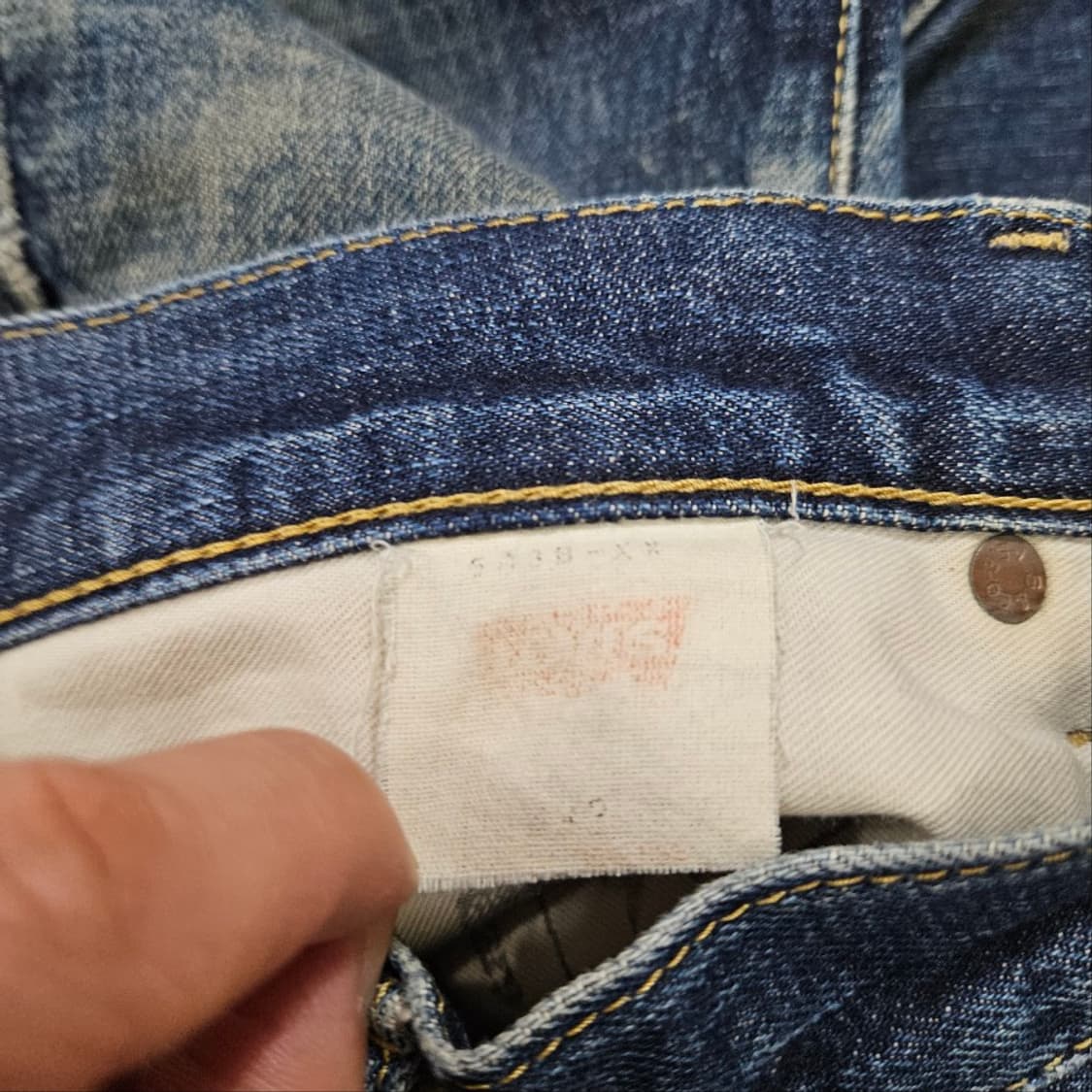 LVC 503b 셀비지 데님 32/36 상품이미지10