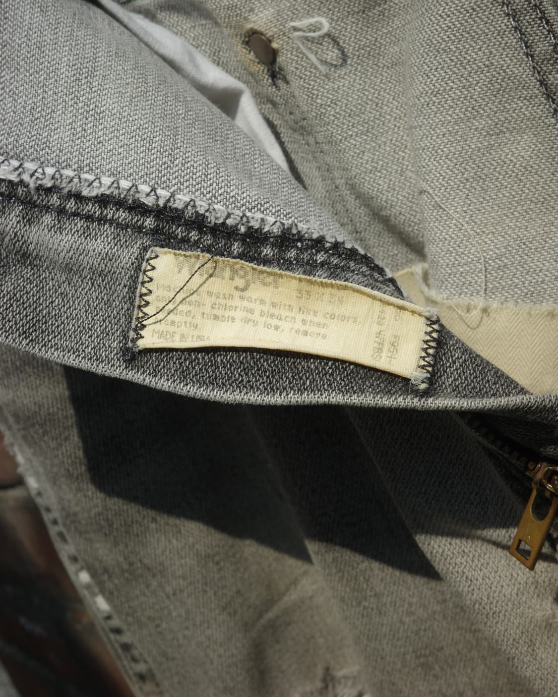 90’s Wrangler 디스트로이드 13mwz 데님 팬츠 상품이미지4