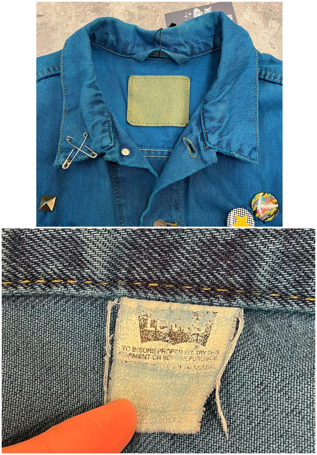 리바이스 베스트 자켓 블루 #csz3017 상품이미지3