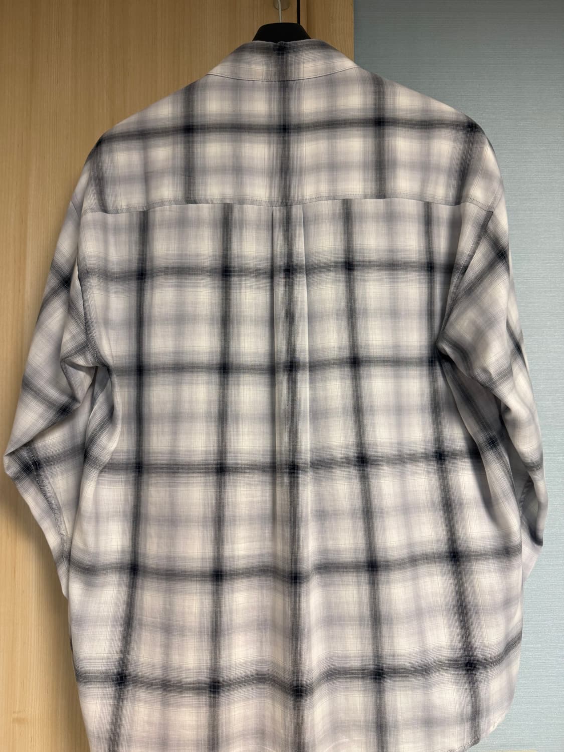 999 휴머니티 EASY CHECK SHIRTS (1사이즈) 상품이미지4