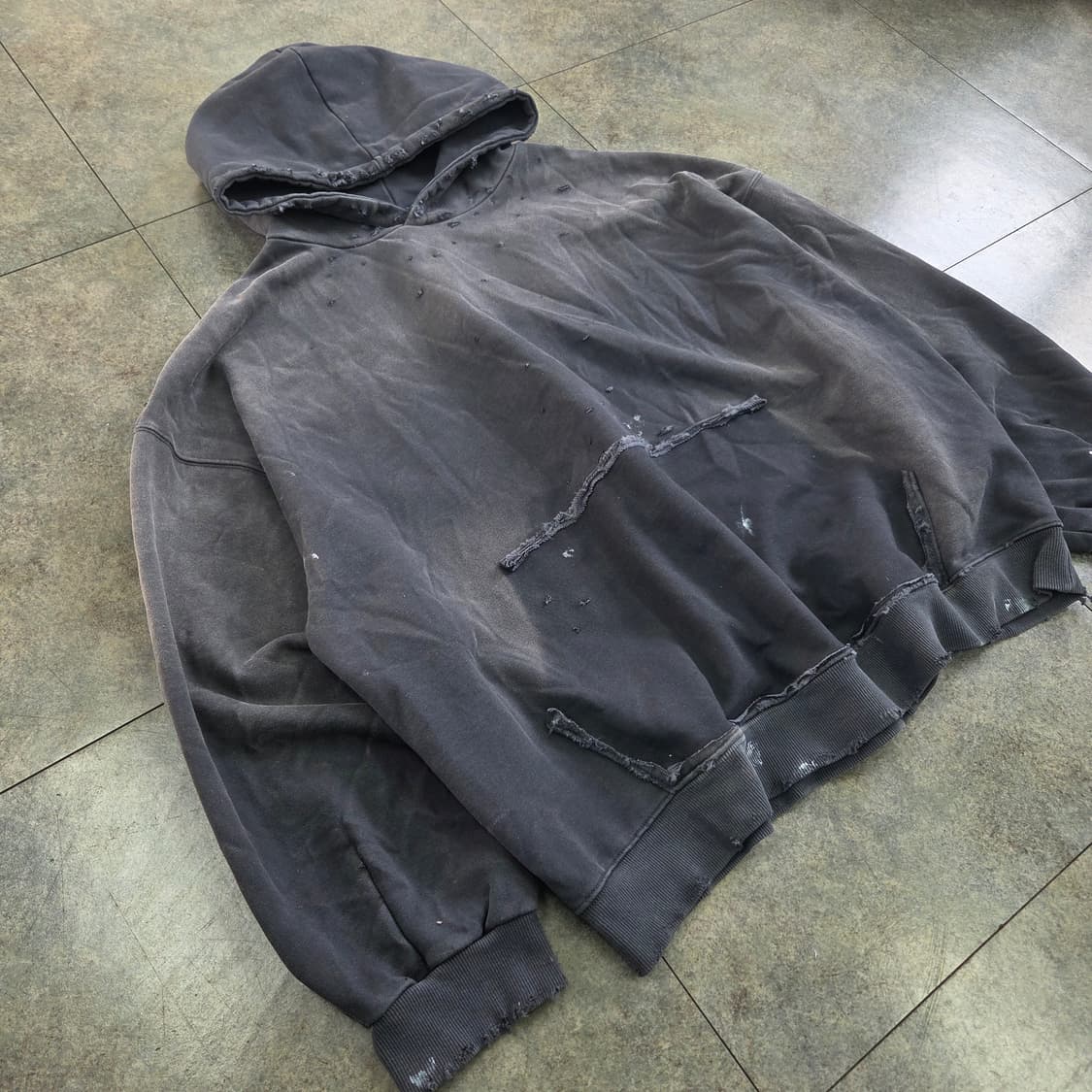 빈티지 워싱 후드티 상품이미지3