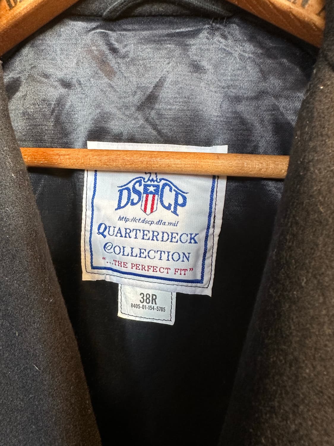 USN 미해군 헤비 울 피코트 38R 상품이미지9