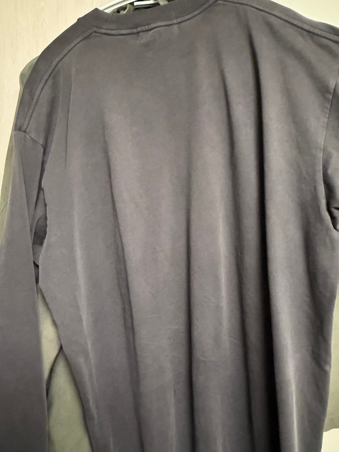 베이프 롱슬리브 차콜 m사이즈 상품이미지2