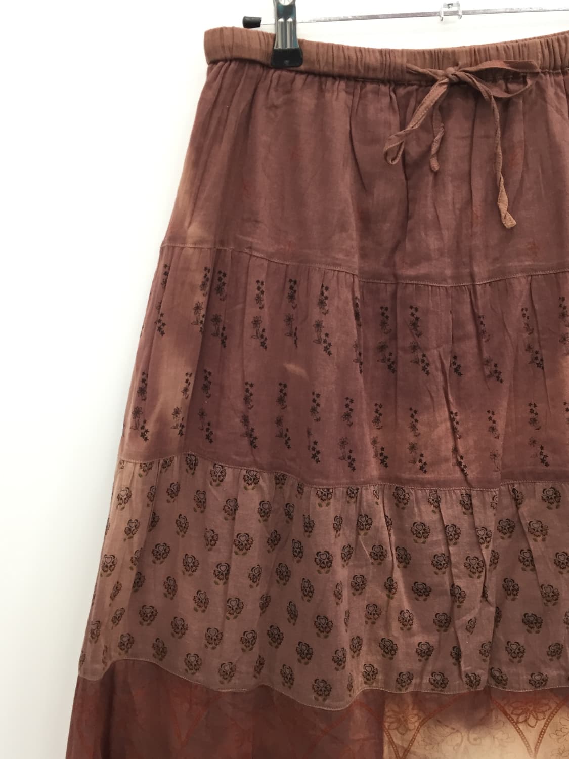 Jpn Mori Girl Earthy Brown Maxi Skirt 상품이미지7