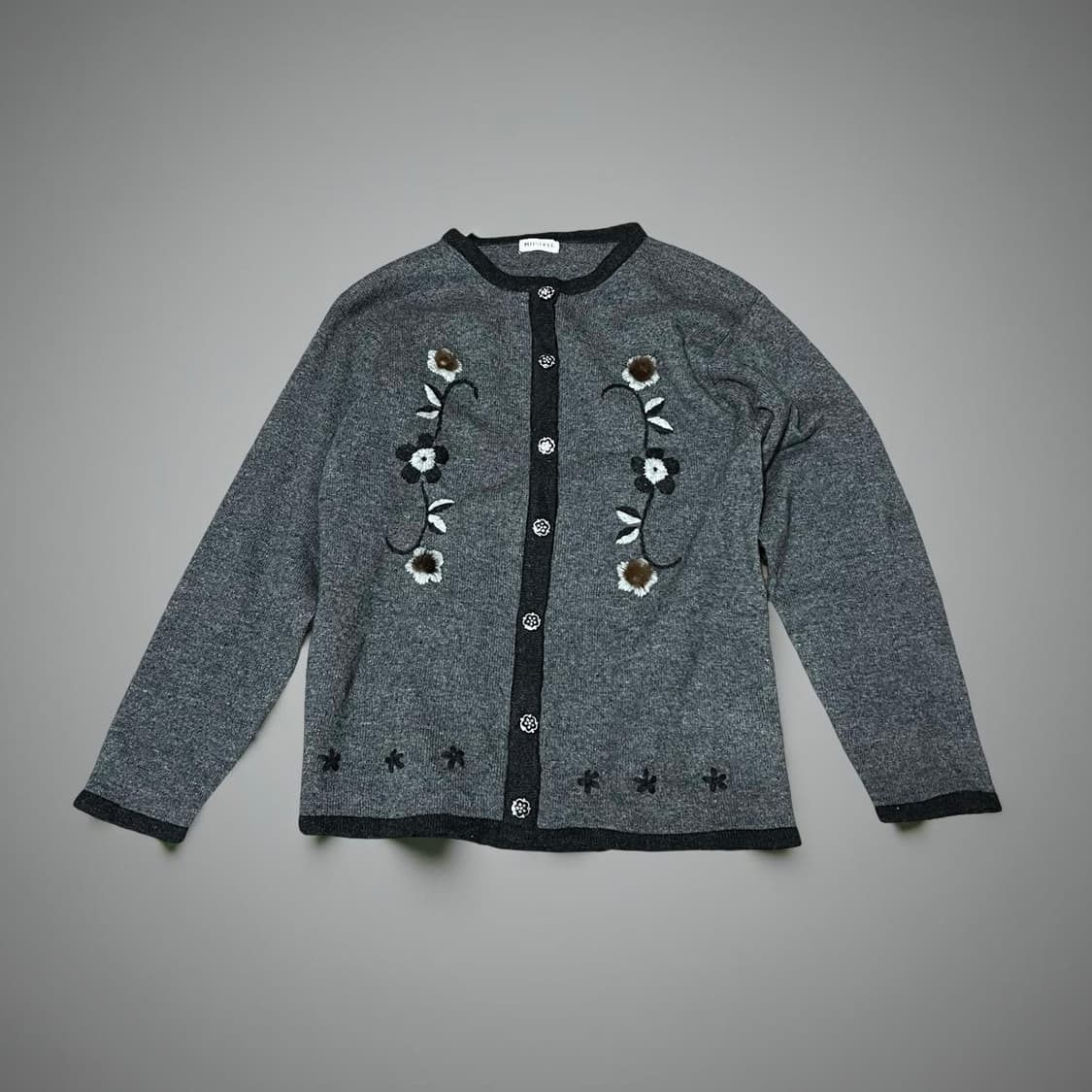 vintage flower 가디건 상품이미지1