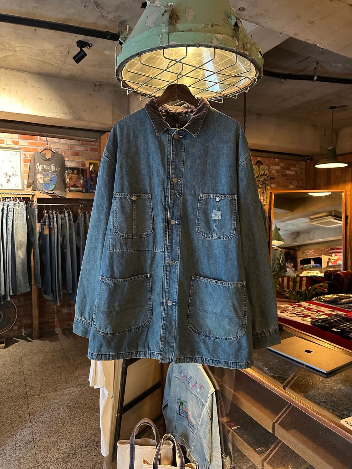  90s USA RRL 빈티지 더블알엘 데님 초어 자켓 상품이미지1