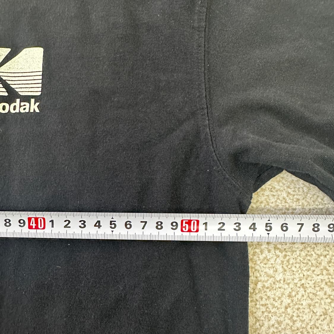 M 코닥 블랙 반팔 티셔츠 0320D 상품이미지5