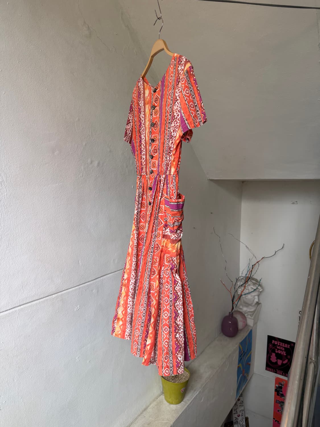 모리걸 에스닉 패턴 원피스 상품이미지5