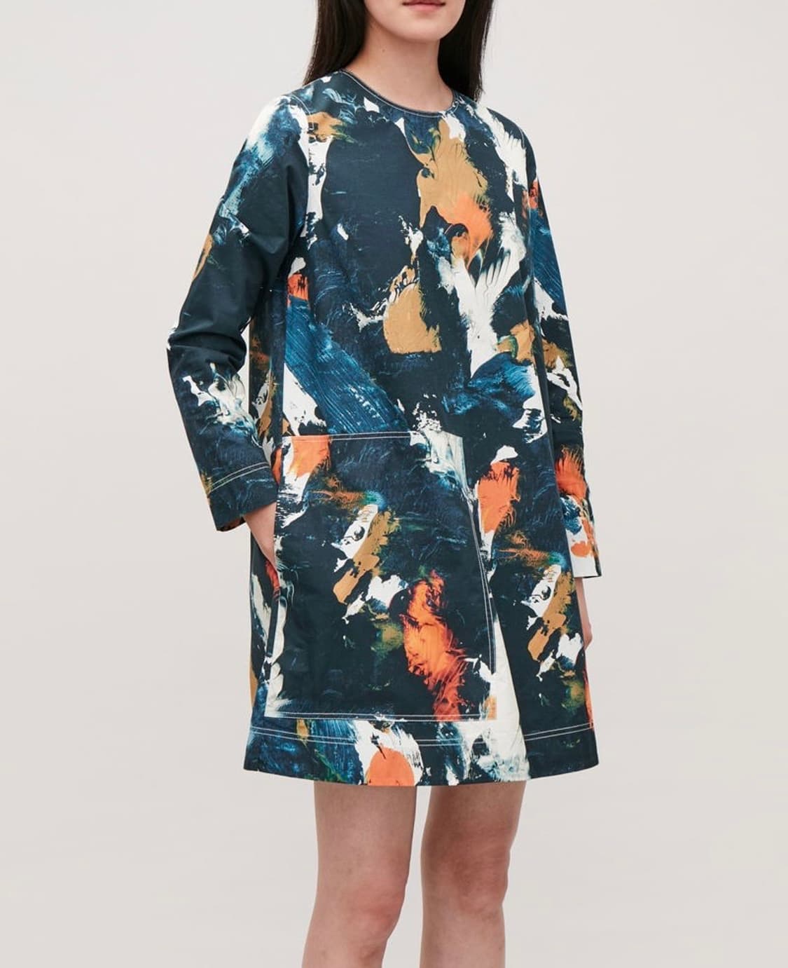 COS 코스 여성 프린트 미니 원피스 34사이즈 상품이미지3