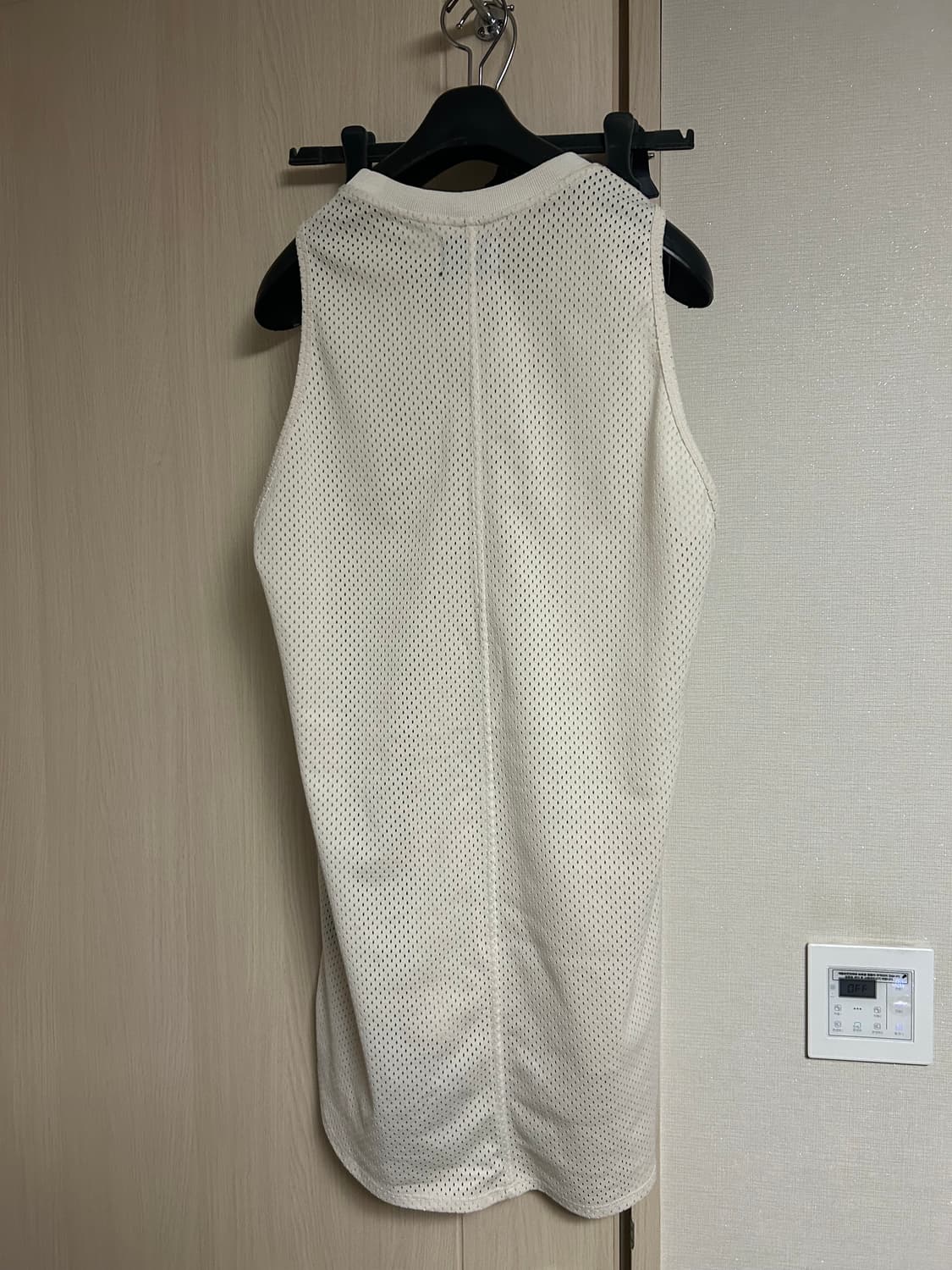 피어오브갓 5th 블랙  메쉬 민소매 티셔츠 상품이미지2