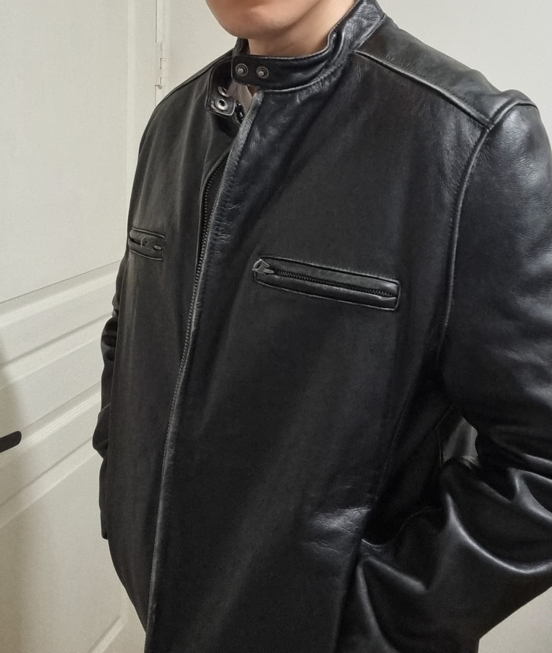 리바이스 리얼레더 바이크 자켓 상품이미지4