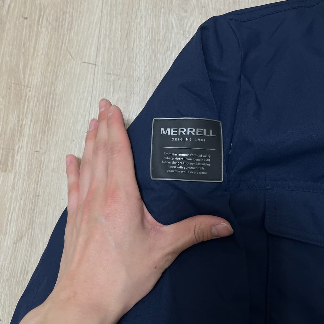 머렐 남성 포켓 덕다운 후드 패딩 XL/105  상품이미지3