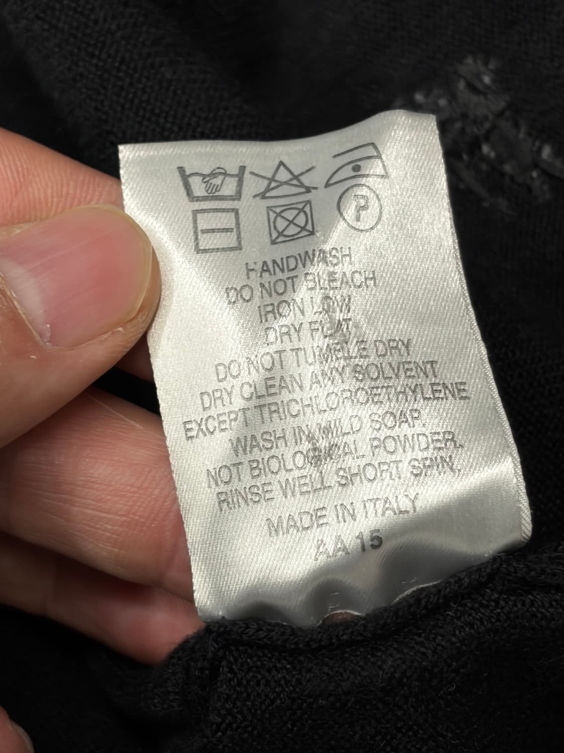 버버리 블랙 가디건 상품이미지7