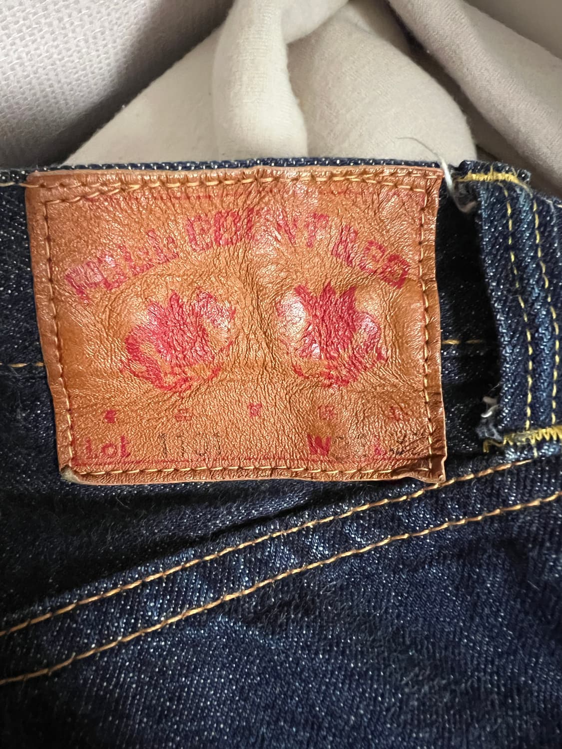 풀카운트 1101w 32사이즈 팝니다. 상품이미지6