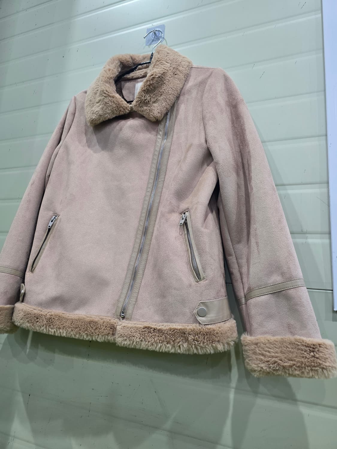 Roem 뽀글이 무스탕 아이보리 상품이미지9