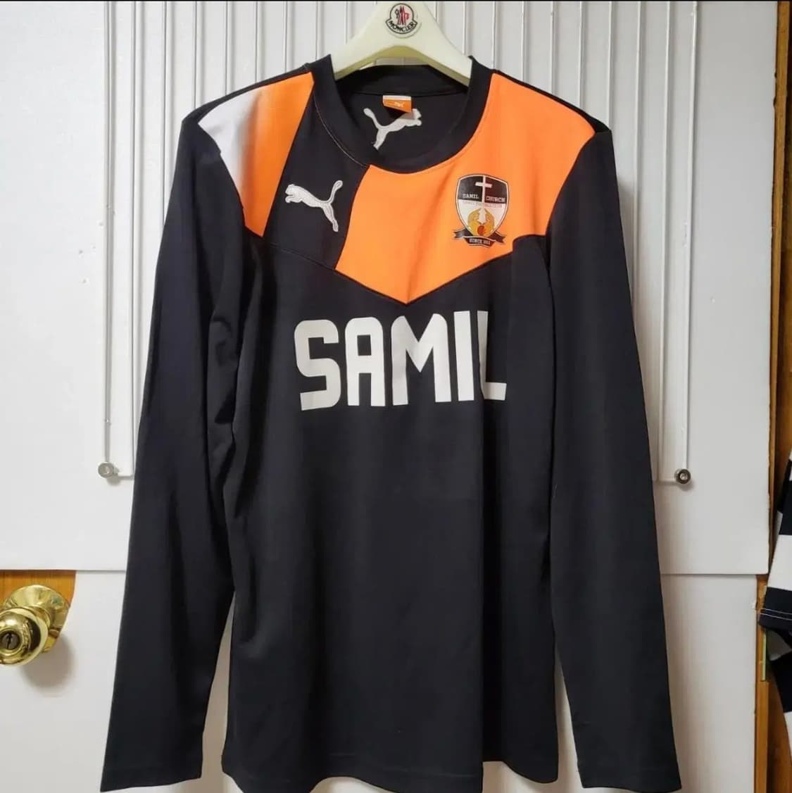 75 ) 푸마 져지L 긴팔 기능성티셔츠 새상품급 상태 상품이미지1