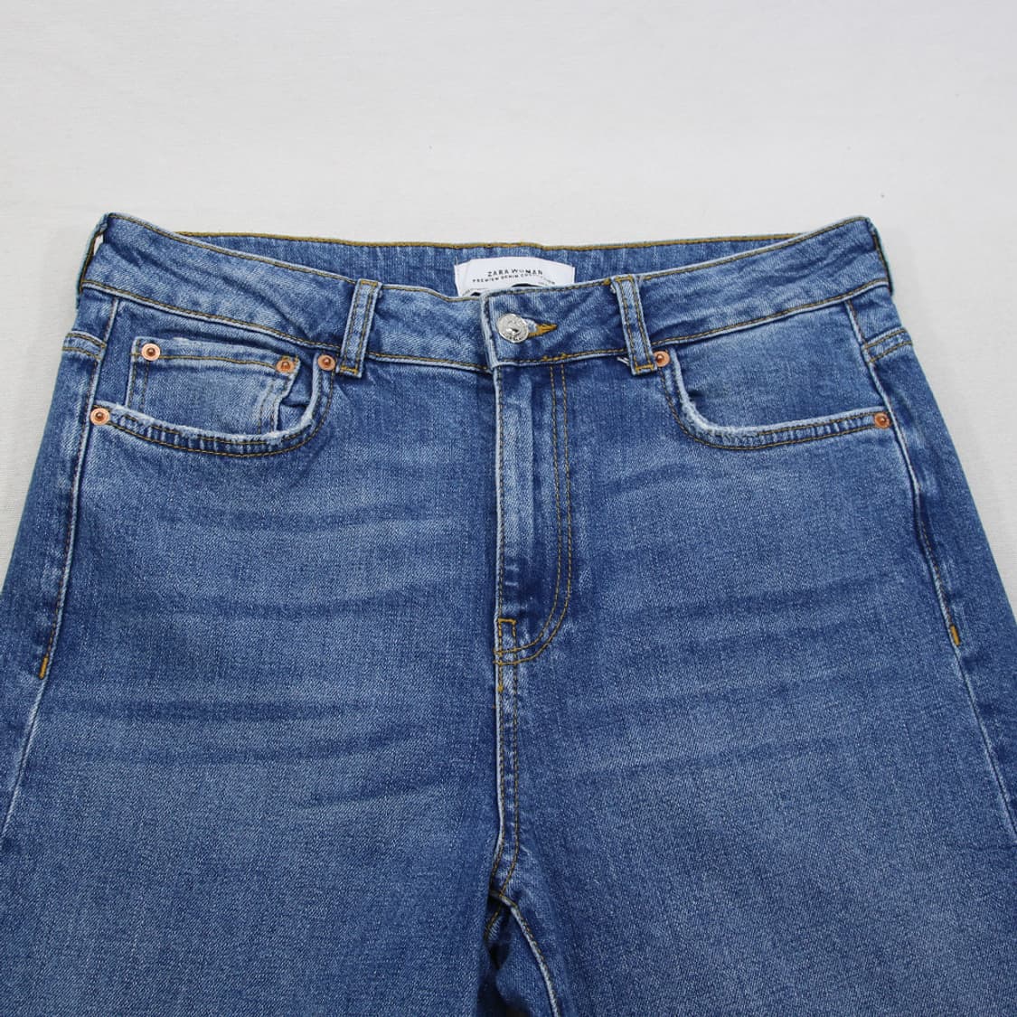 ZARA WOMAN 와이드 데님 팬츠 (여성용 31.5) 상품이미지3