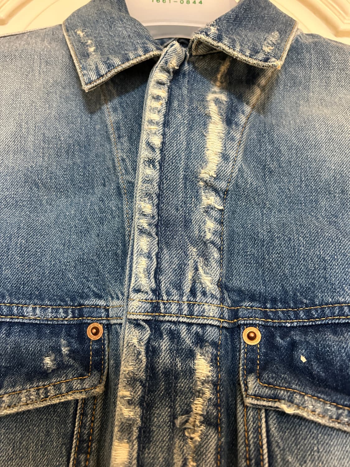 이로 데님 청자켓 상품이미지4