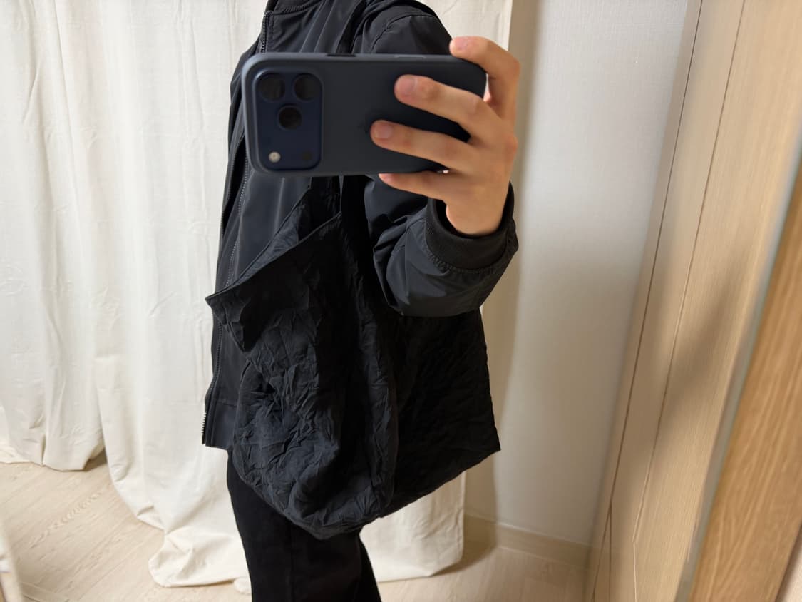 Handmade draped bag 상품이미지1