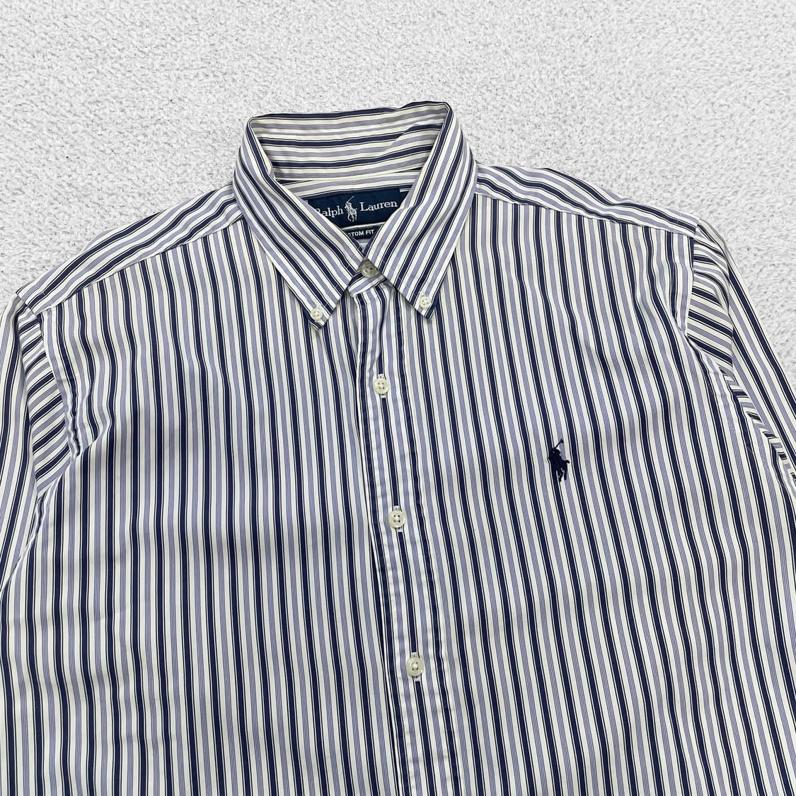 폴로 랄프로렌 포니 로고 스트라이프 셔츠 상품이미지2