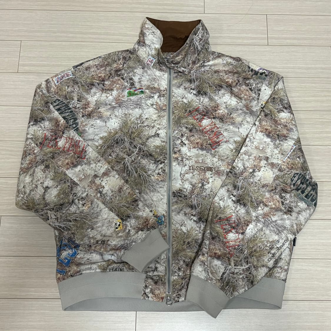 예스아이씨 Zip Work Jacket Camo 상품이미지1