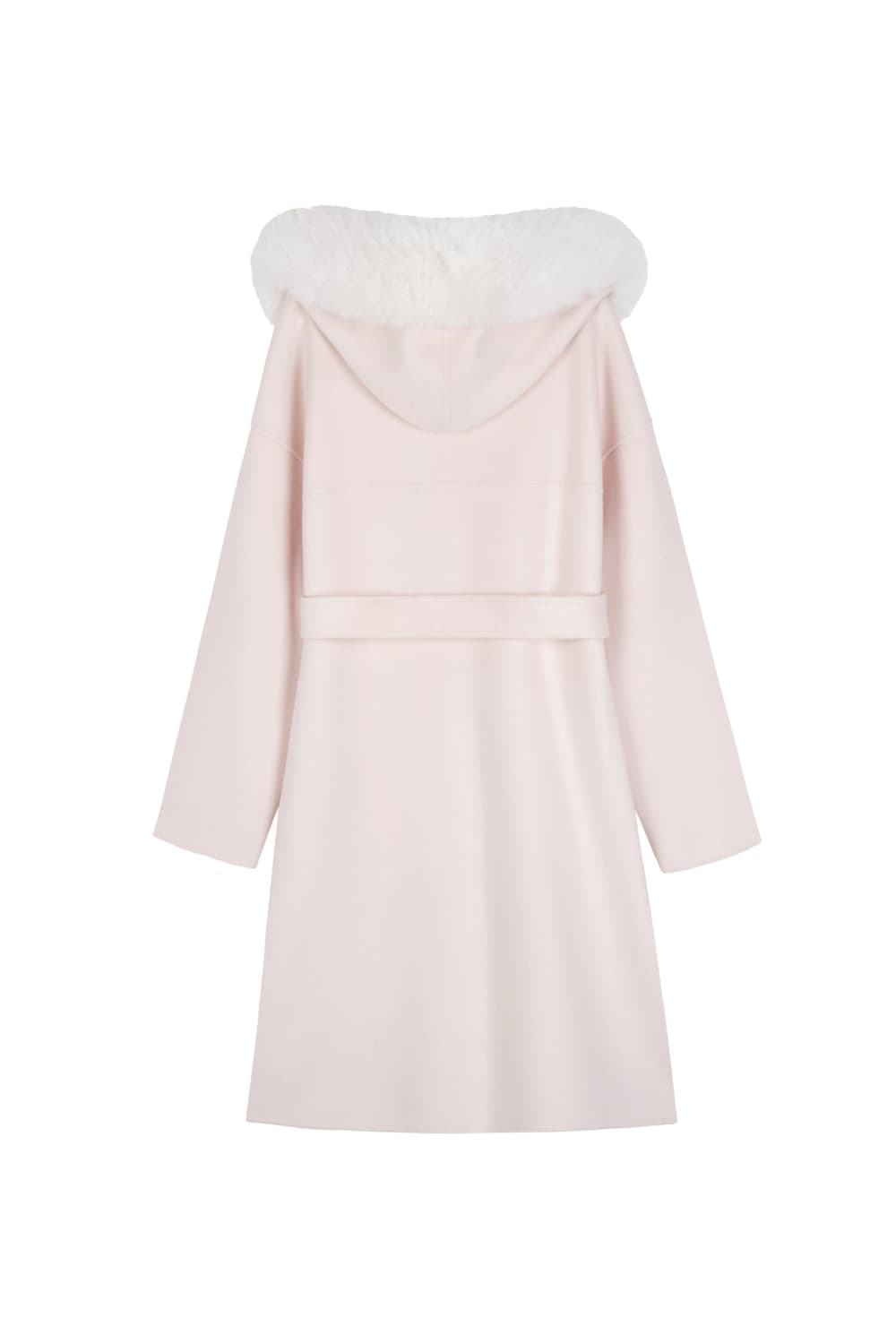 클리시어 Lilac merino wool coat, Soft pink 상품이미지2