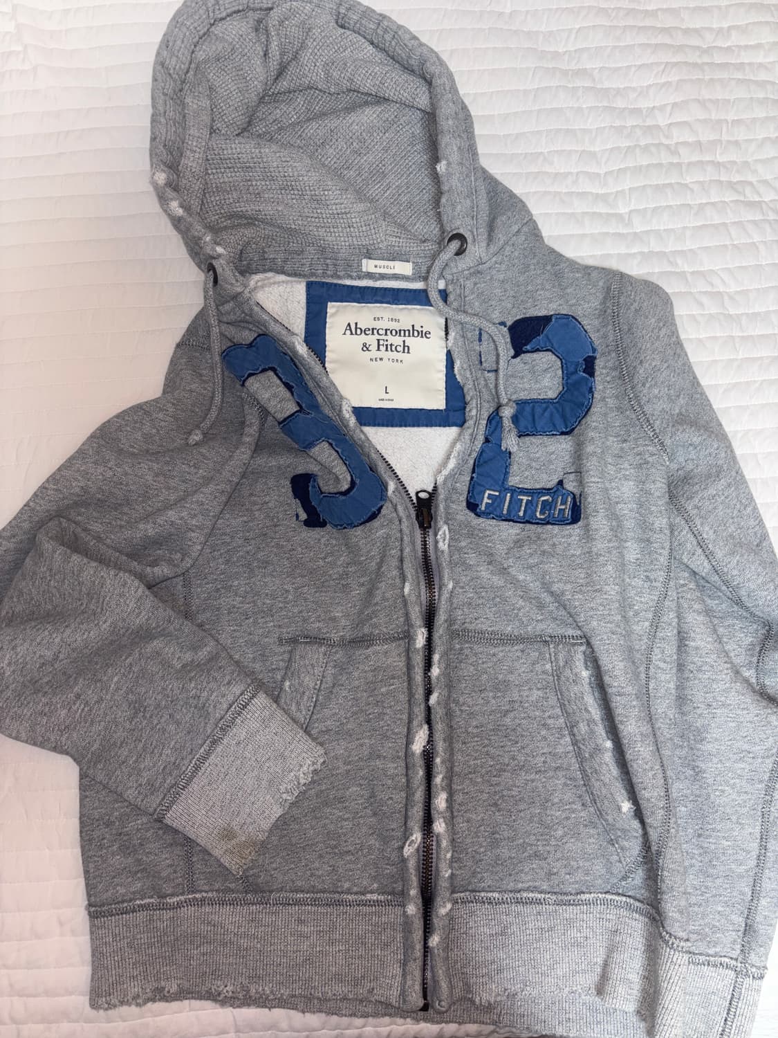 아베크롬비 후드집업 L 상품이미지1