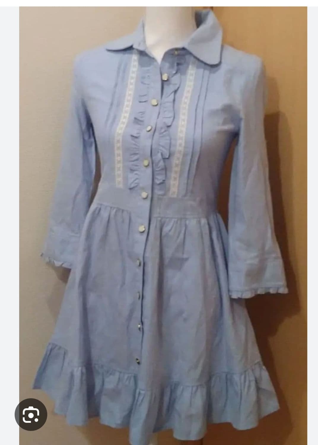 로디스포토 하늘색 원피스 상품이미지1