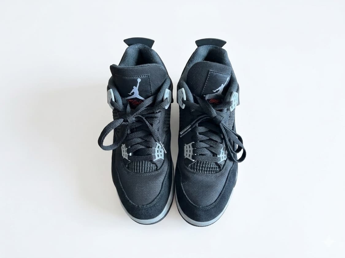 조던4 레트로 SE 블랙 캔버스 상품이미지1