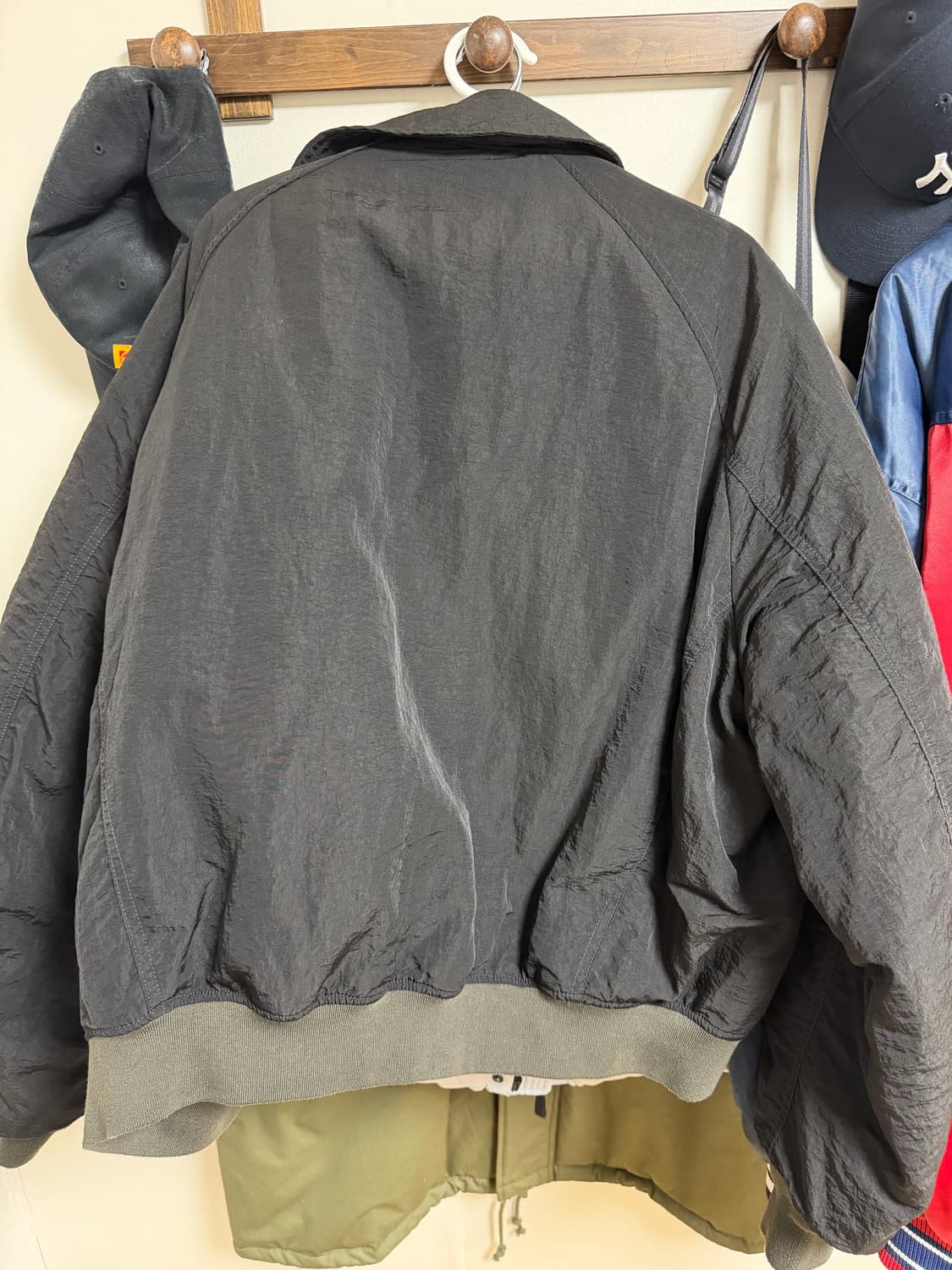 러프사이드 ma-1 애쉬블랙 2사이즈 상품이미지3