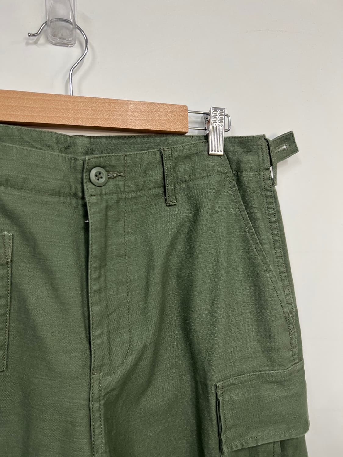 무신사스탠다드 브리티쉬 아미 밀리터리 카키 카고 팬츠 상품이미지2
