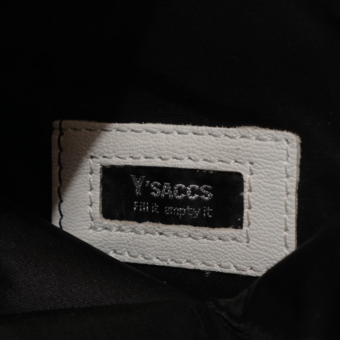 요지야마모토 Ysaccs 포니 헤어 레더 백 상품이미지6