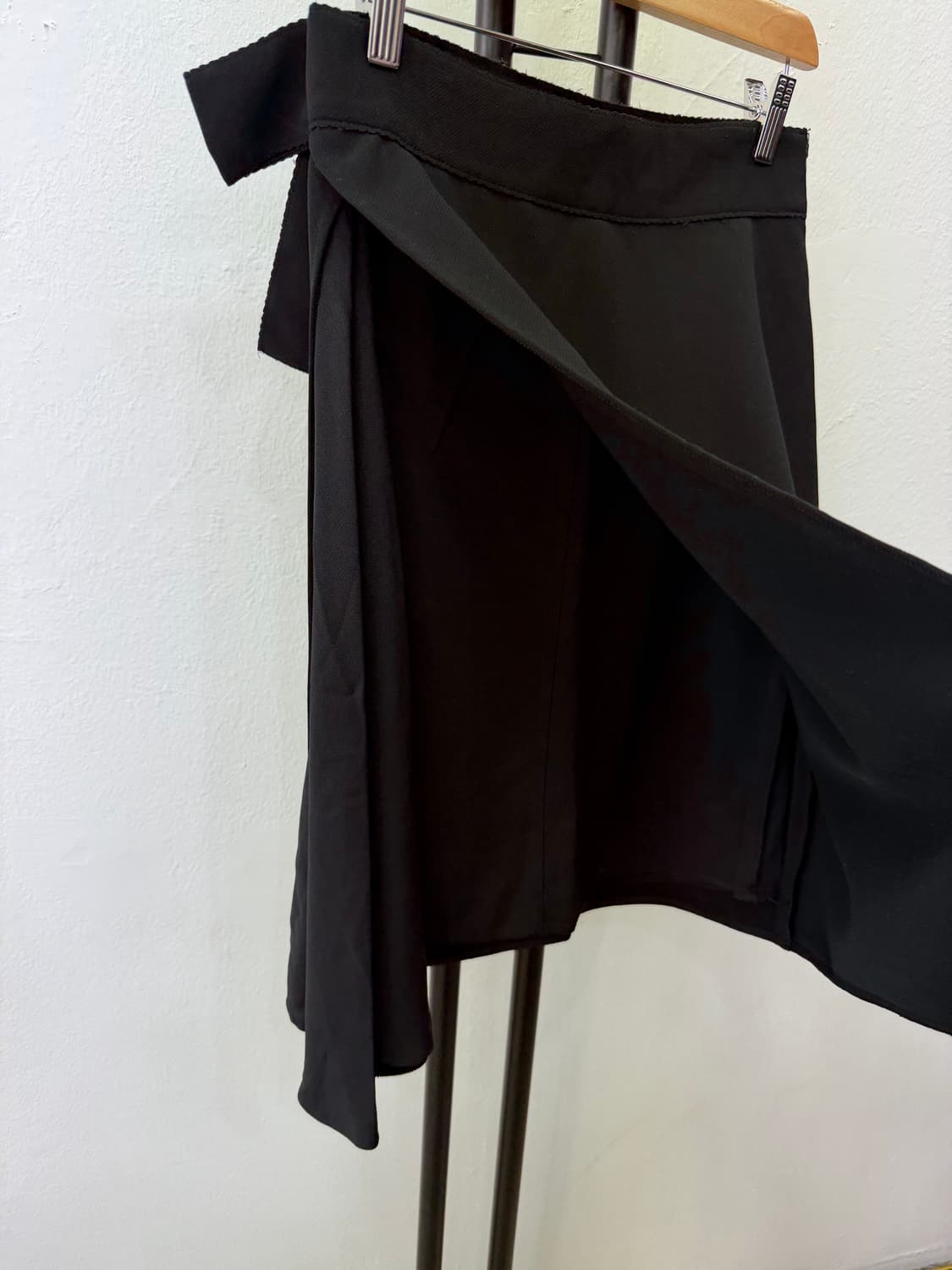 정품) 랑방 한섬 랩스커트 치마 26  상품이미지3