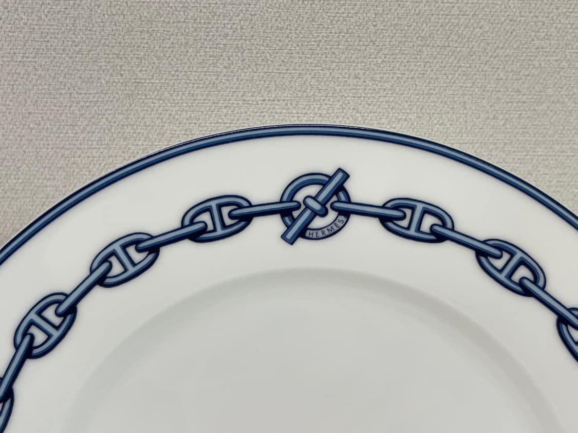 에르메스 샹달 블루 플레이트 1P HERMES 상품이미지3