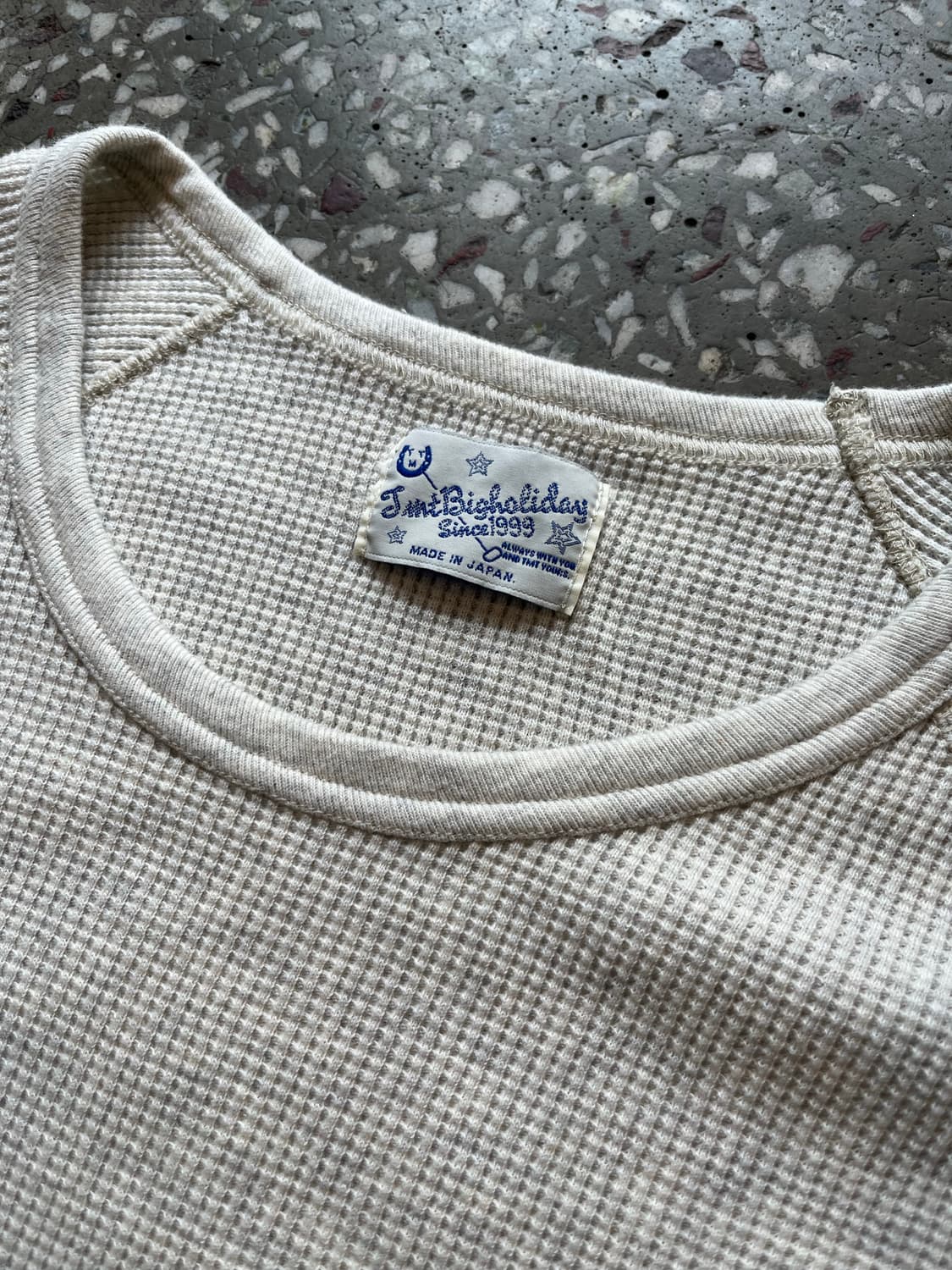 TMT 빅홀리데이 와플 써멀 긴팔티셔츠 상품이미지5