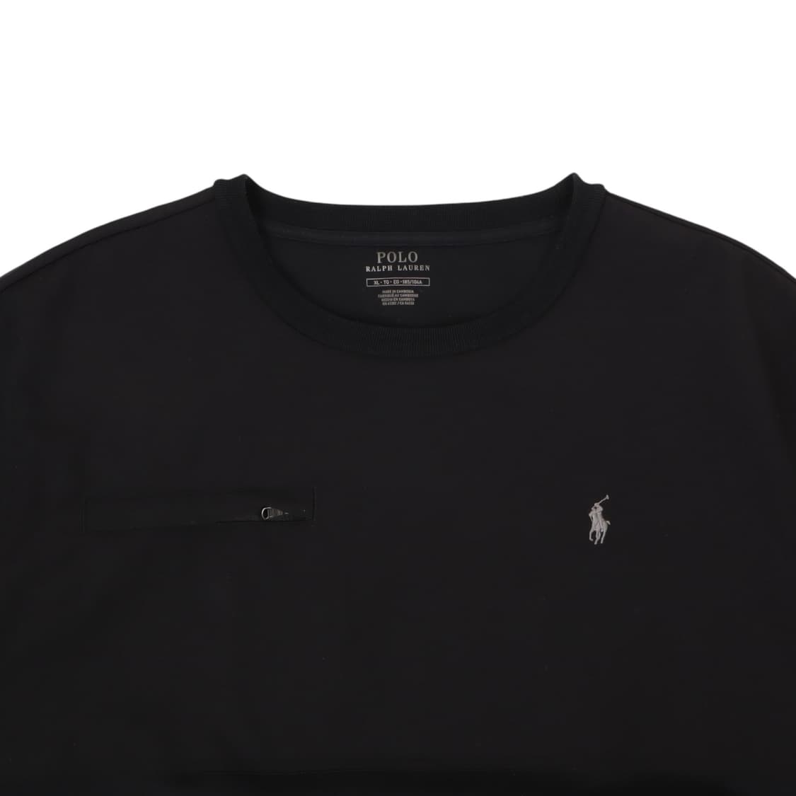 폴로 랄프로렌 블랙 폴리 유틸리티 맨투맨 상품이미지2