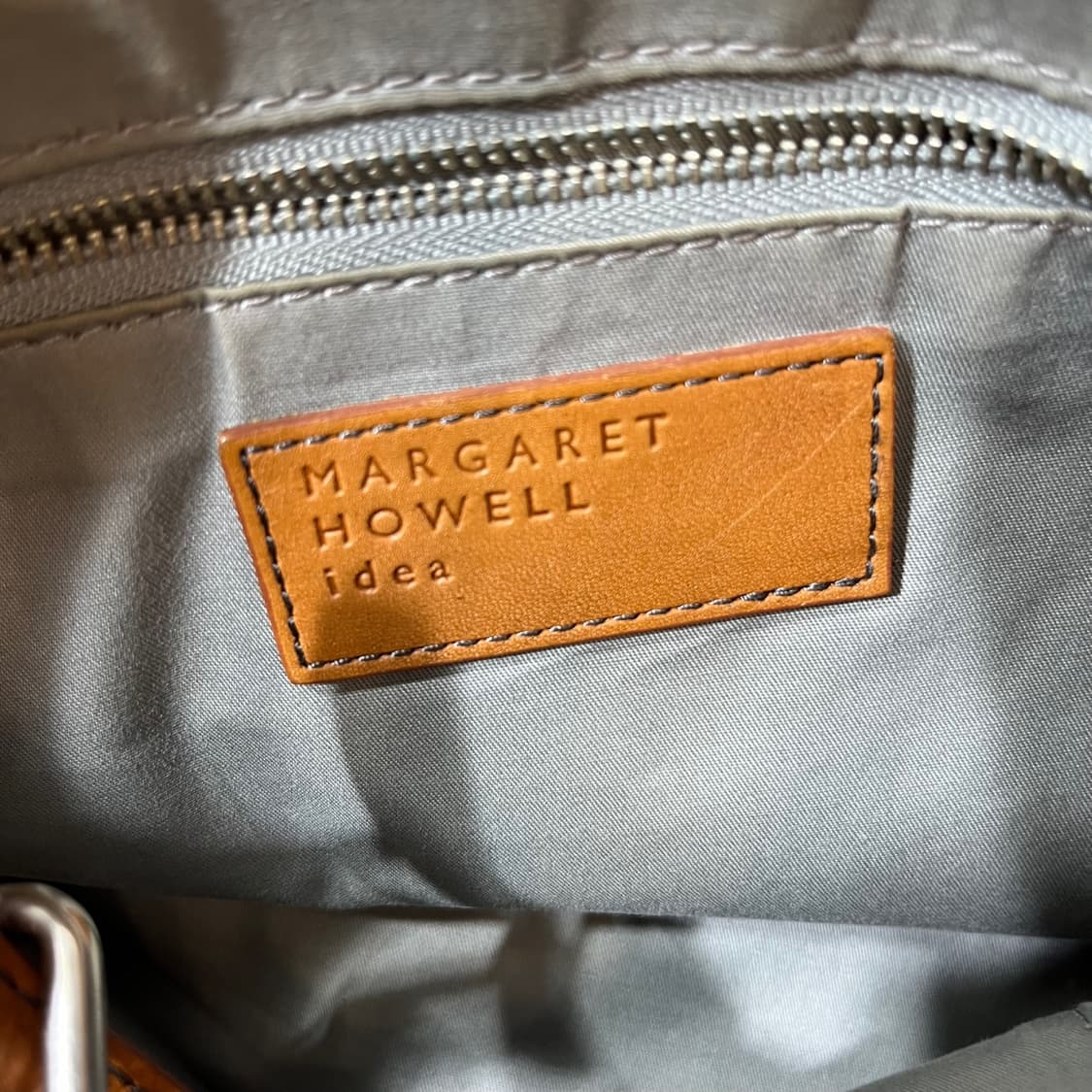 Margaret Howell 숄더백 카멜 상품이미지6