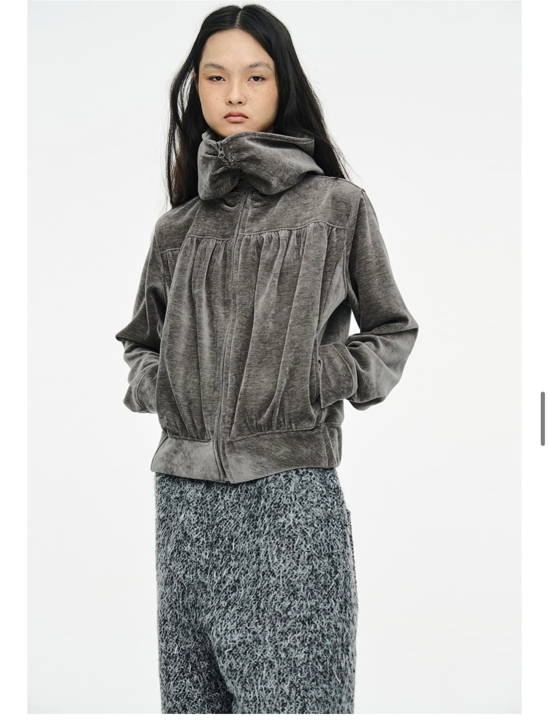 세릭 셔링집업 상품이미지2