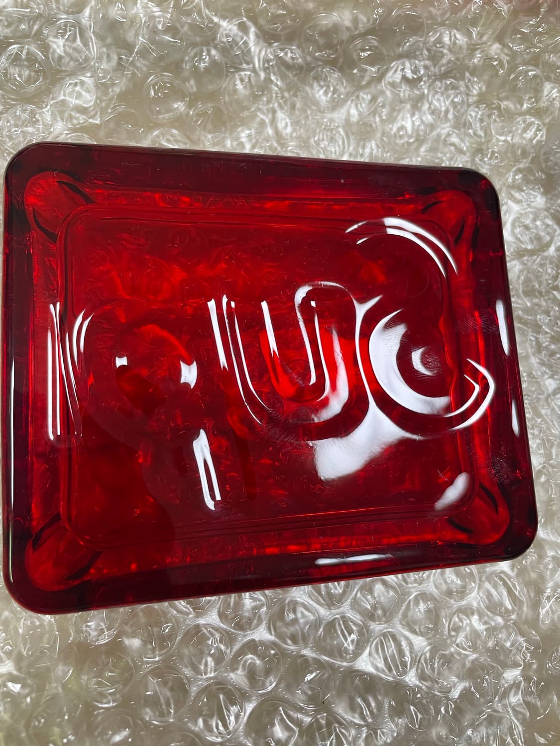 슈프림 디보스드 글래스 애쉬트레이 레드 - 20SS 상품이미지3