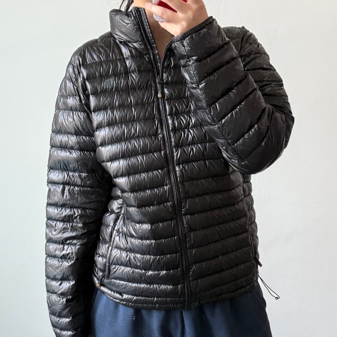 [L] 노스페이스 블랙 경량패딩 상품이미지1