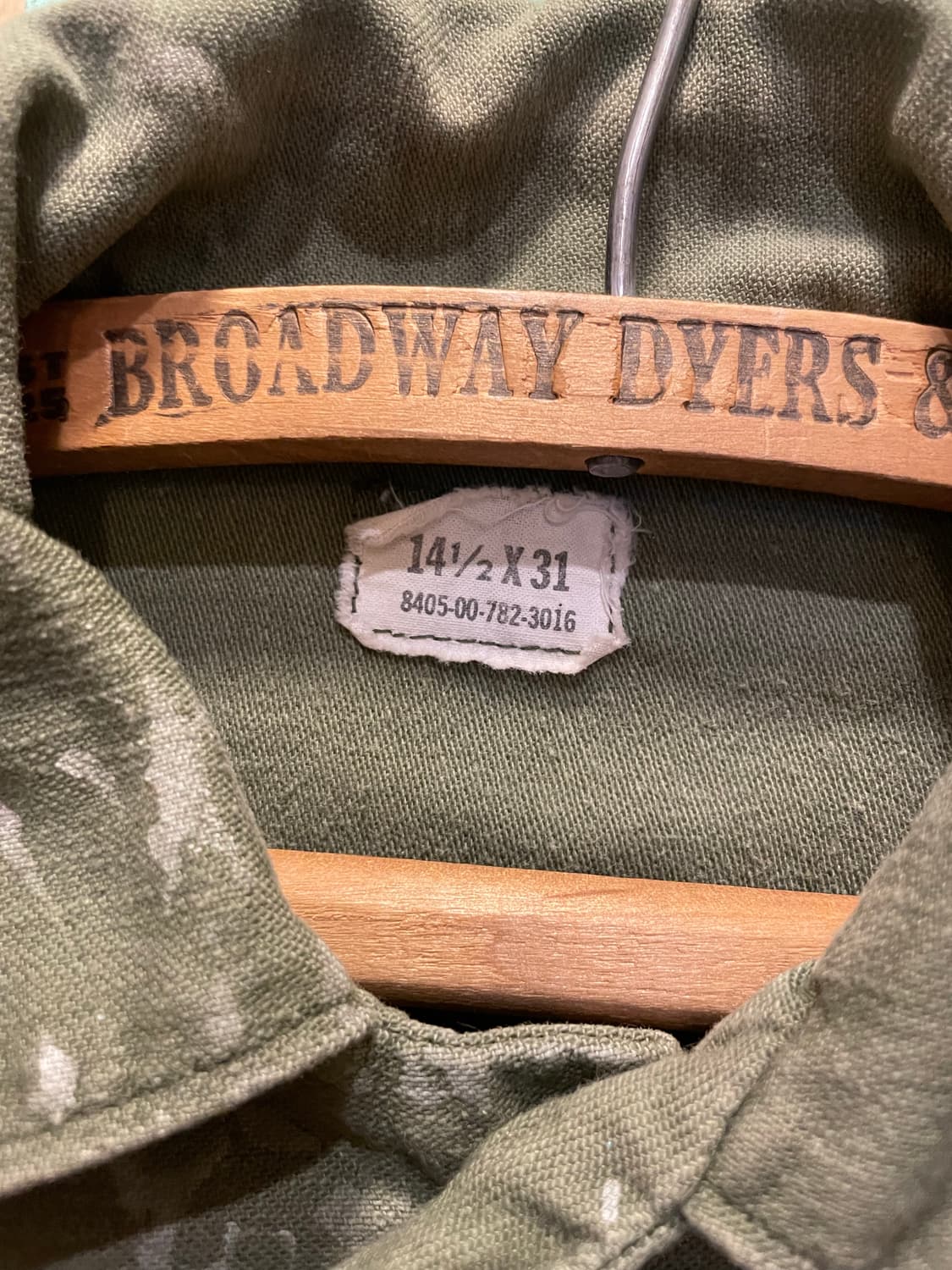 70s US NAVY OG-107 Utility Shirt 상품이미지5