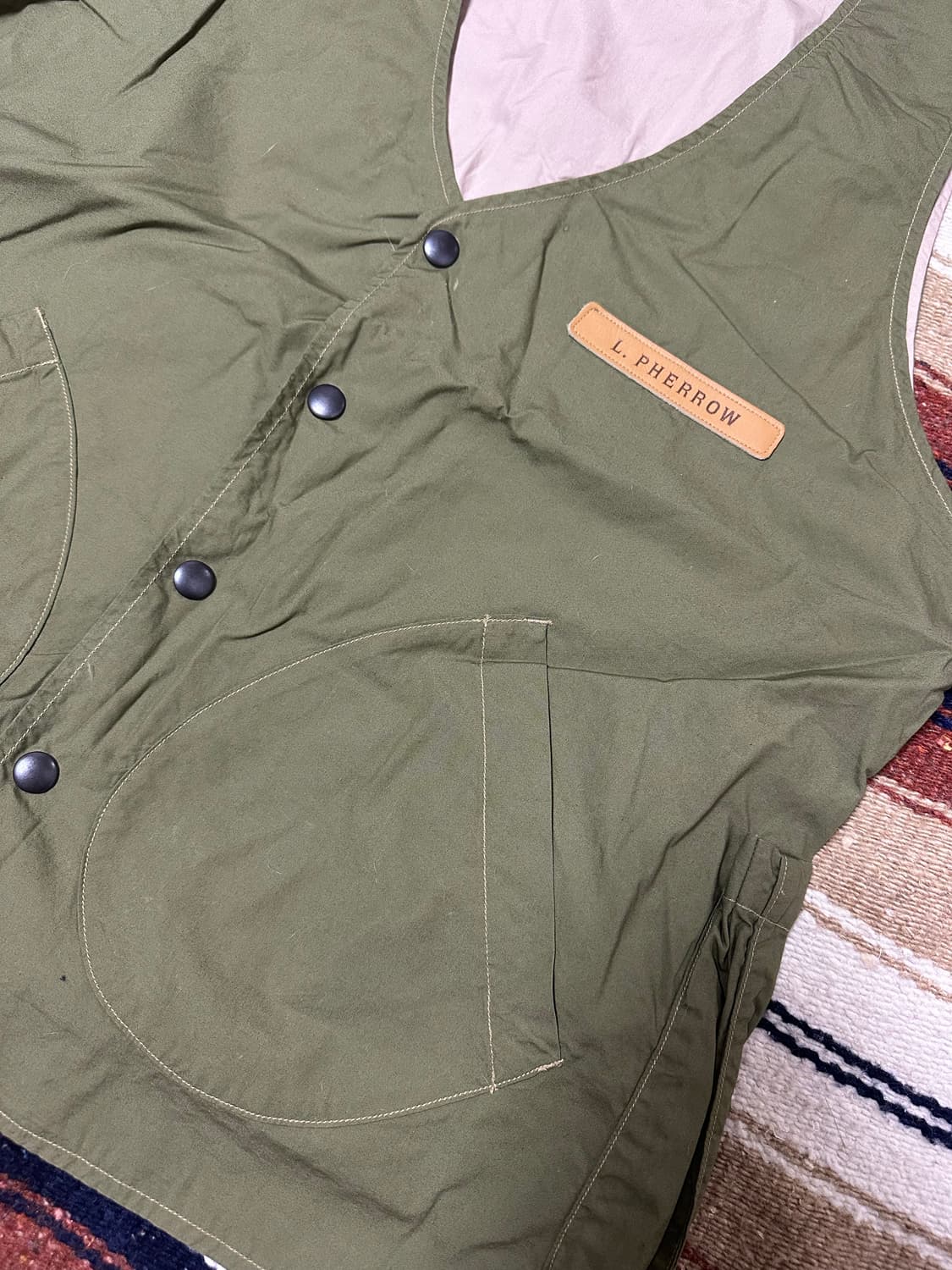 [페로우즈] Pherrow’s E-1 Radio Vest 상품이미지2