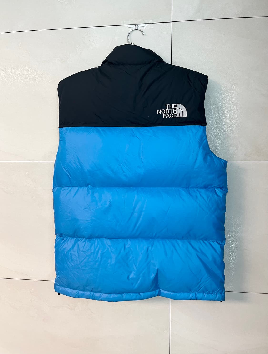 노스페이스 700 눕시 패딩 조끼 베스트 블루 [90] 상품이미지4