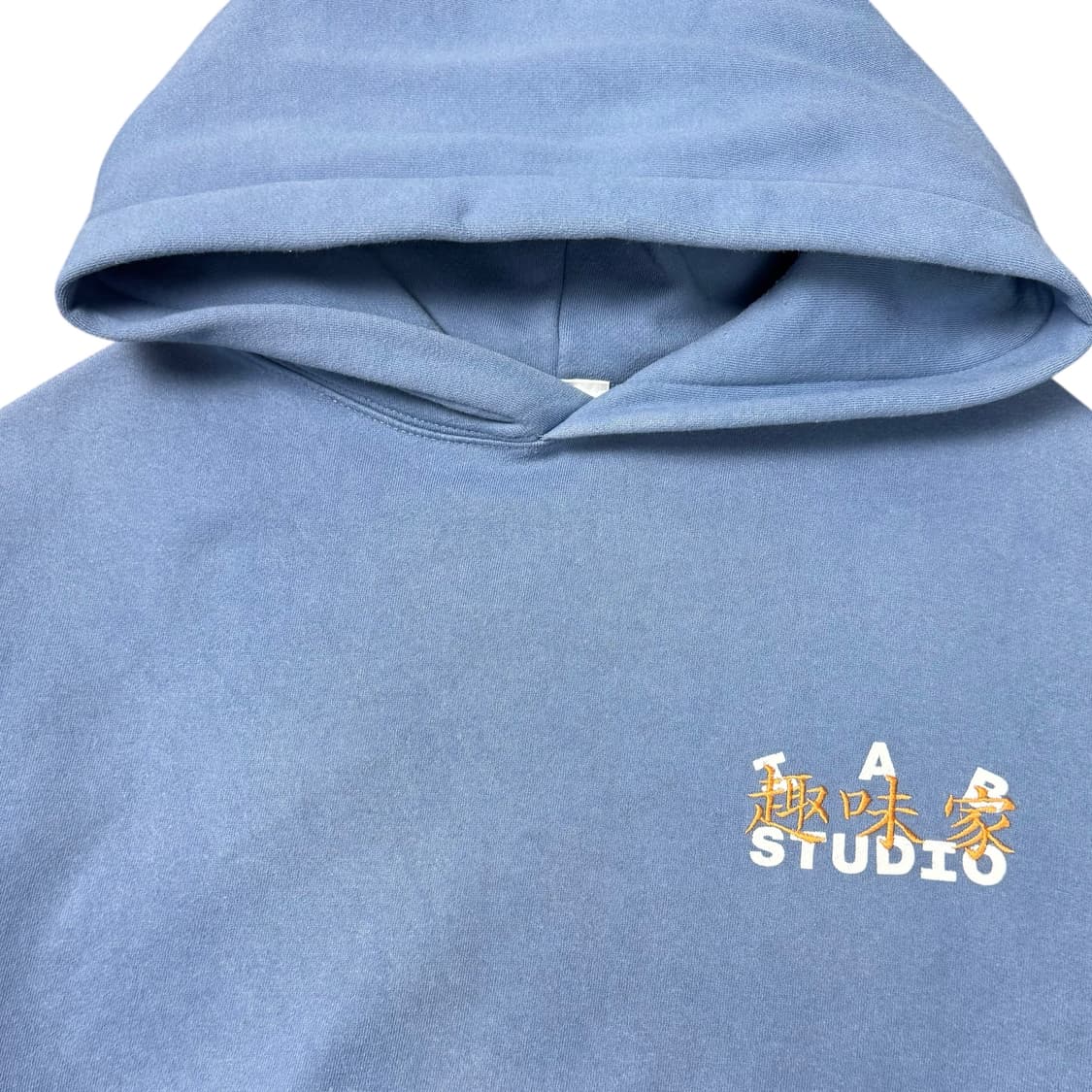 (L) 아이앱 스튜디오 X 취미가 후드티 블루 상품이미지4