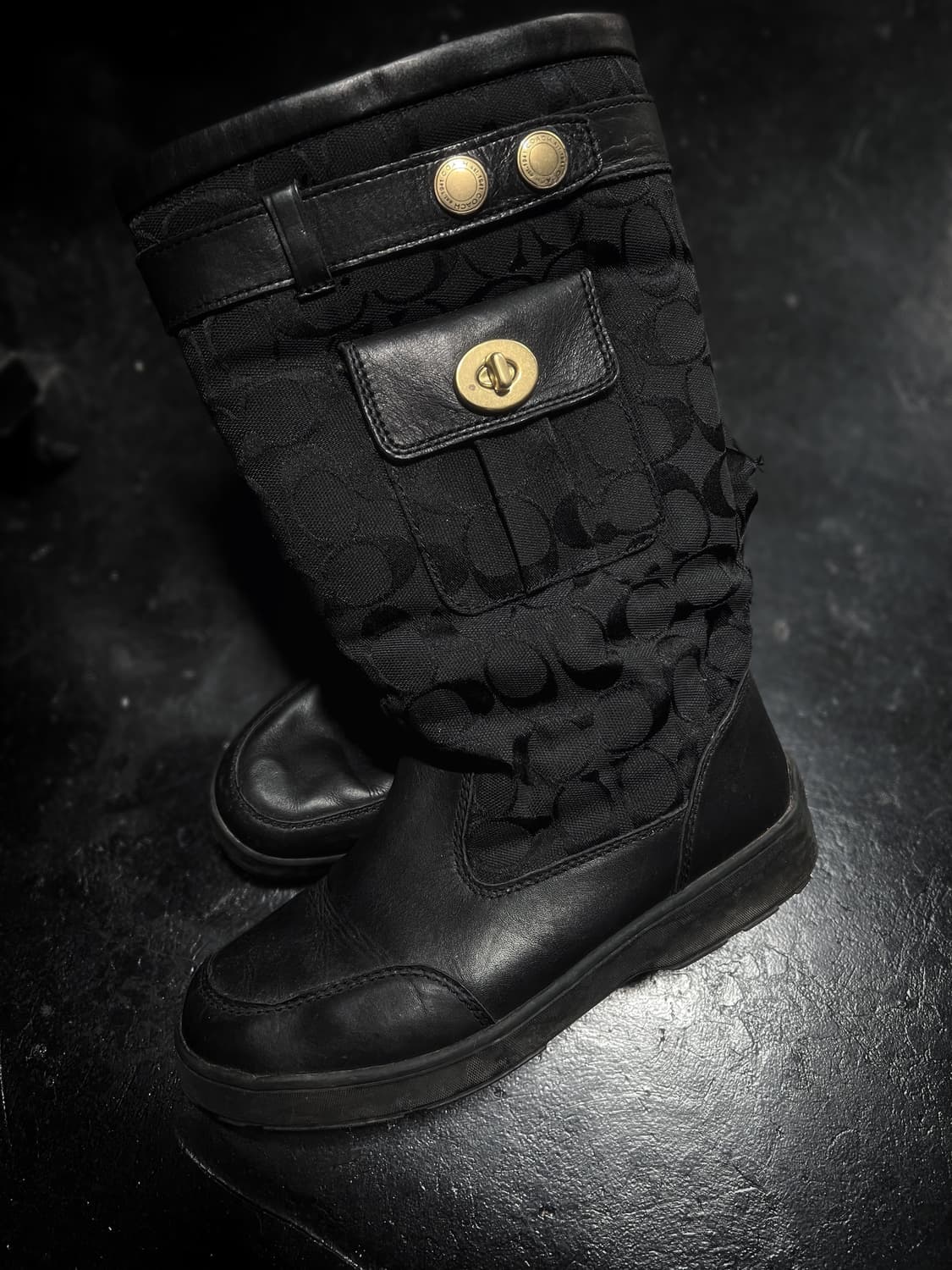 코치 빈티지 부츠 상품이미지1