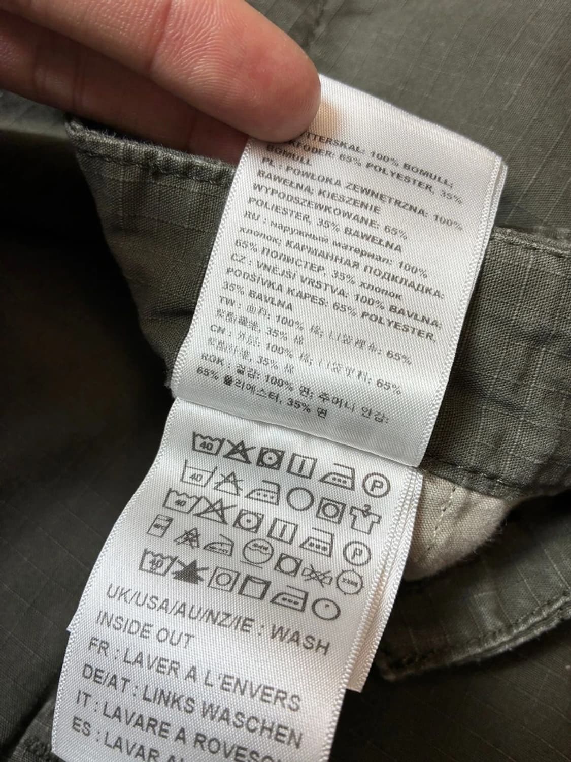 칼하트 립스탑 스트레이트 카고 팬츠 PN8085 상품이미지9