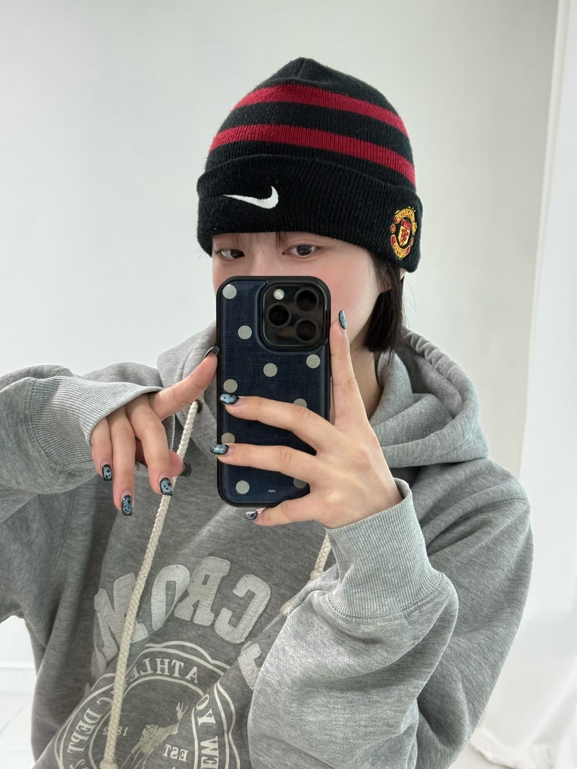 00‘s 나이키 맨체스터 유나이티드 비니 상품이미지2