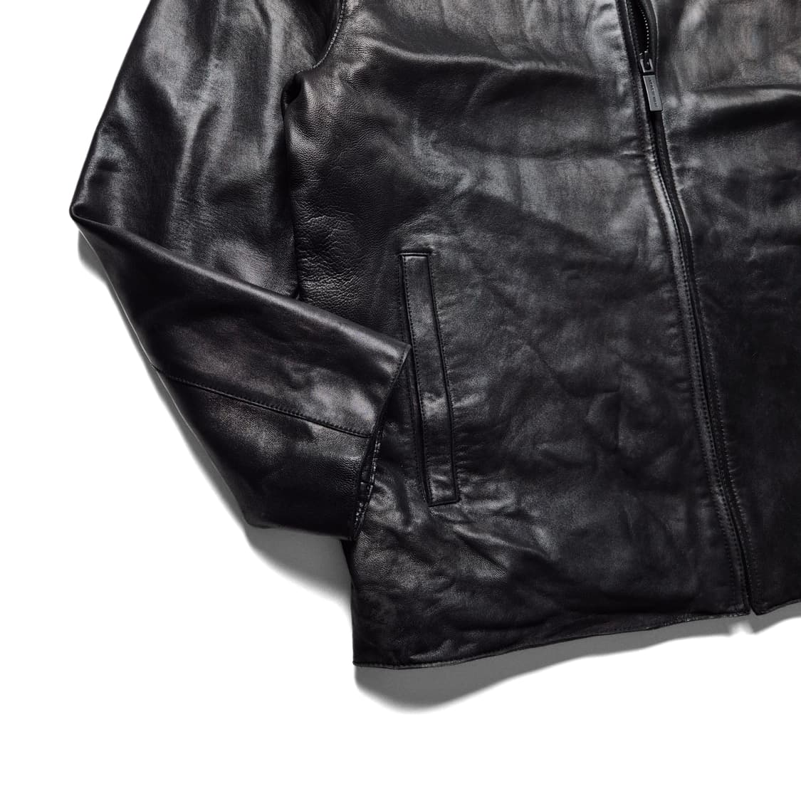 [L] 앤드류마크 싱글레더자켓 양가죽 상품이미지3